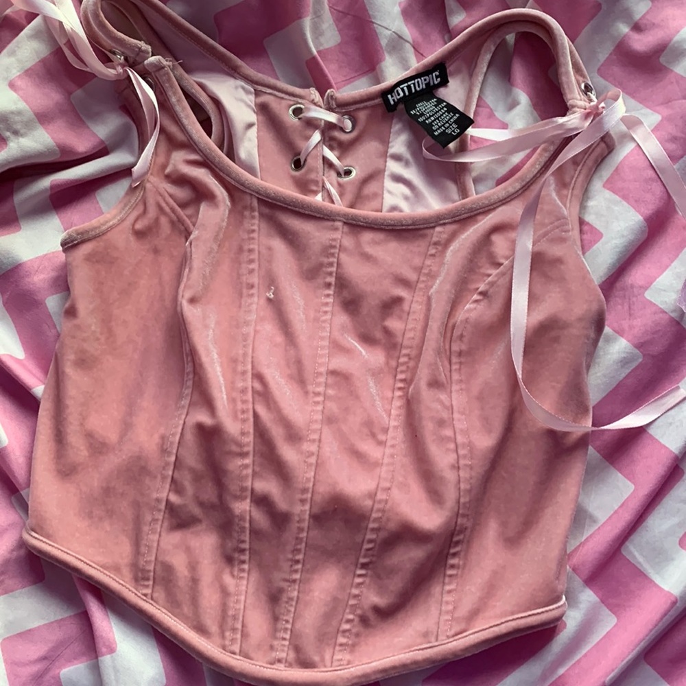 Hot topic corset top